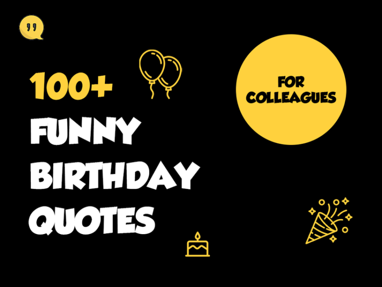 100+ Best Funny Birthday Quotes for Colleagues