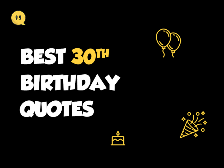 50+ 30th Birthday Quotes to Make This Milestone Memorable