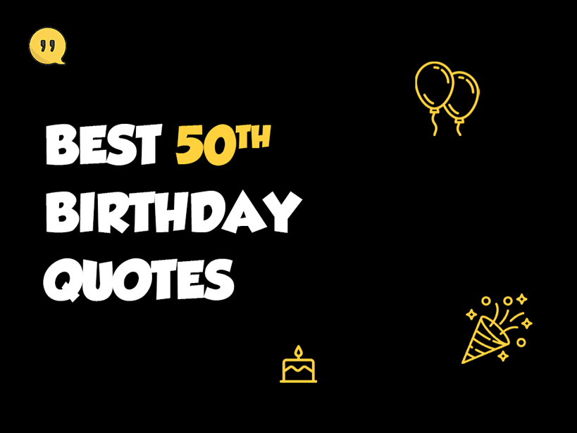 50th birthday quotes featured image