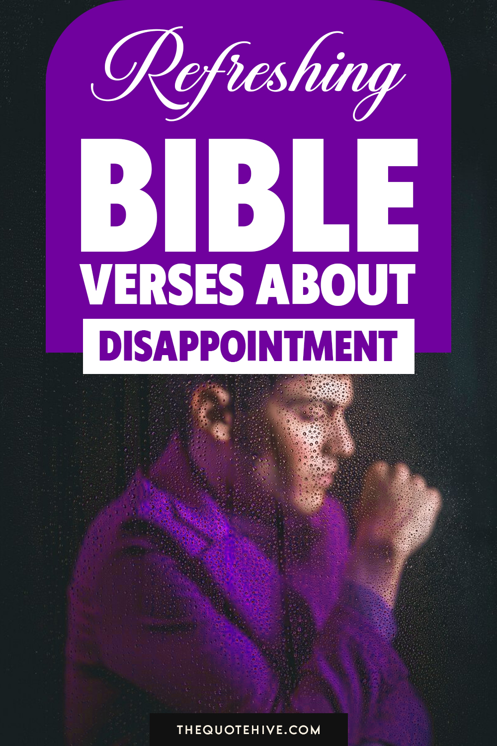 Bible Verses for Disappointment