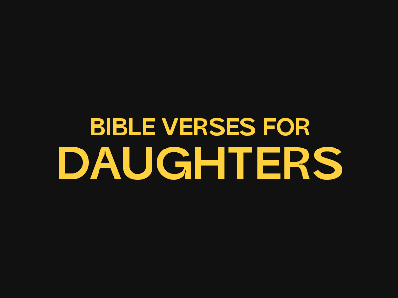 bible verses for daughters