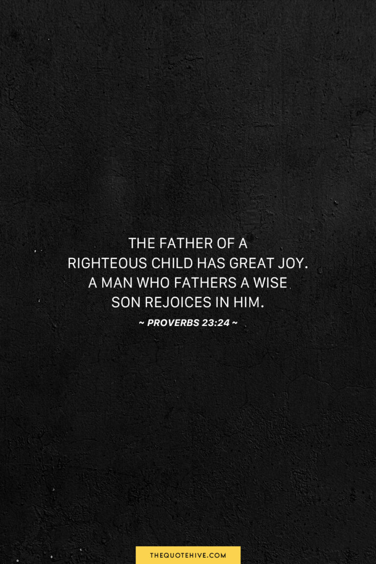50 Inspirational Bible Verses For Dads