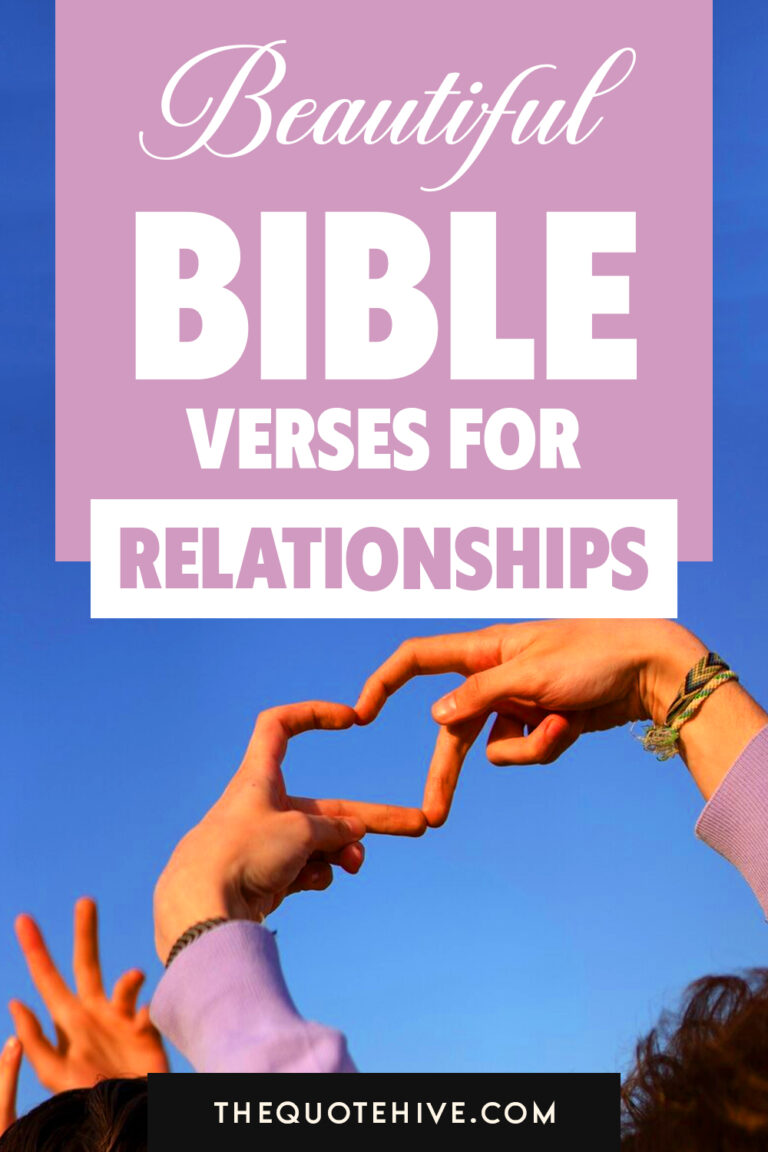 Scriptural Relationships 50 Heartfelt Bible Verses For Relationships