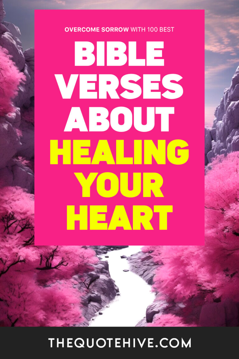 100 Bible Verses For Healing Your Heart