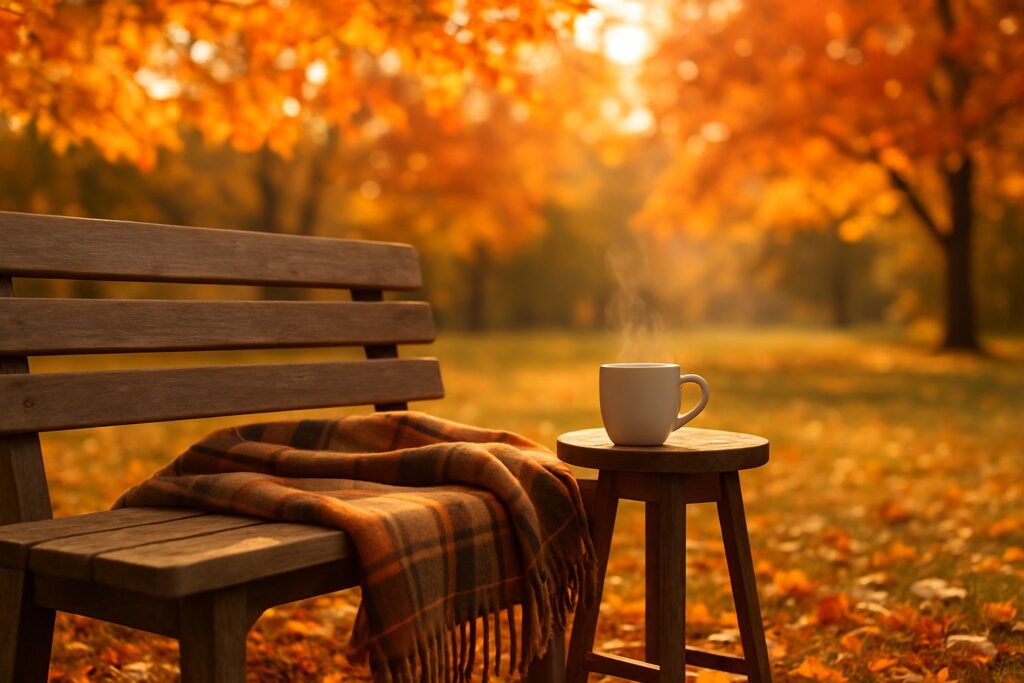 cozy fall quotes on an autumn afternoon